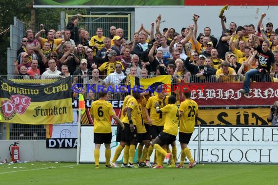 5. Spieltag 2. Bundesliga SV 1916 Sandhausen - SG Dynamo Dresden (© Kraichgausport / Loerz)